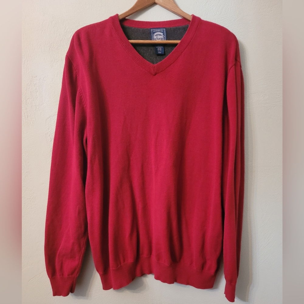 Men's Red Sweater